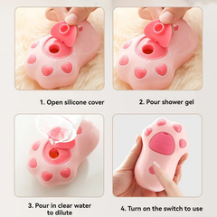 3-in-1 Pet Steam Grooming Brush