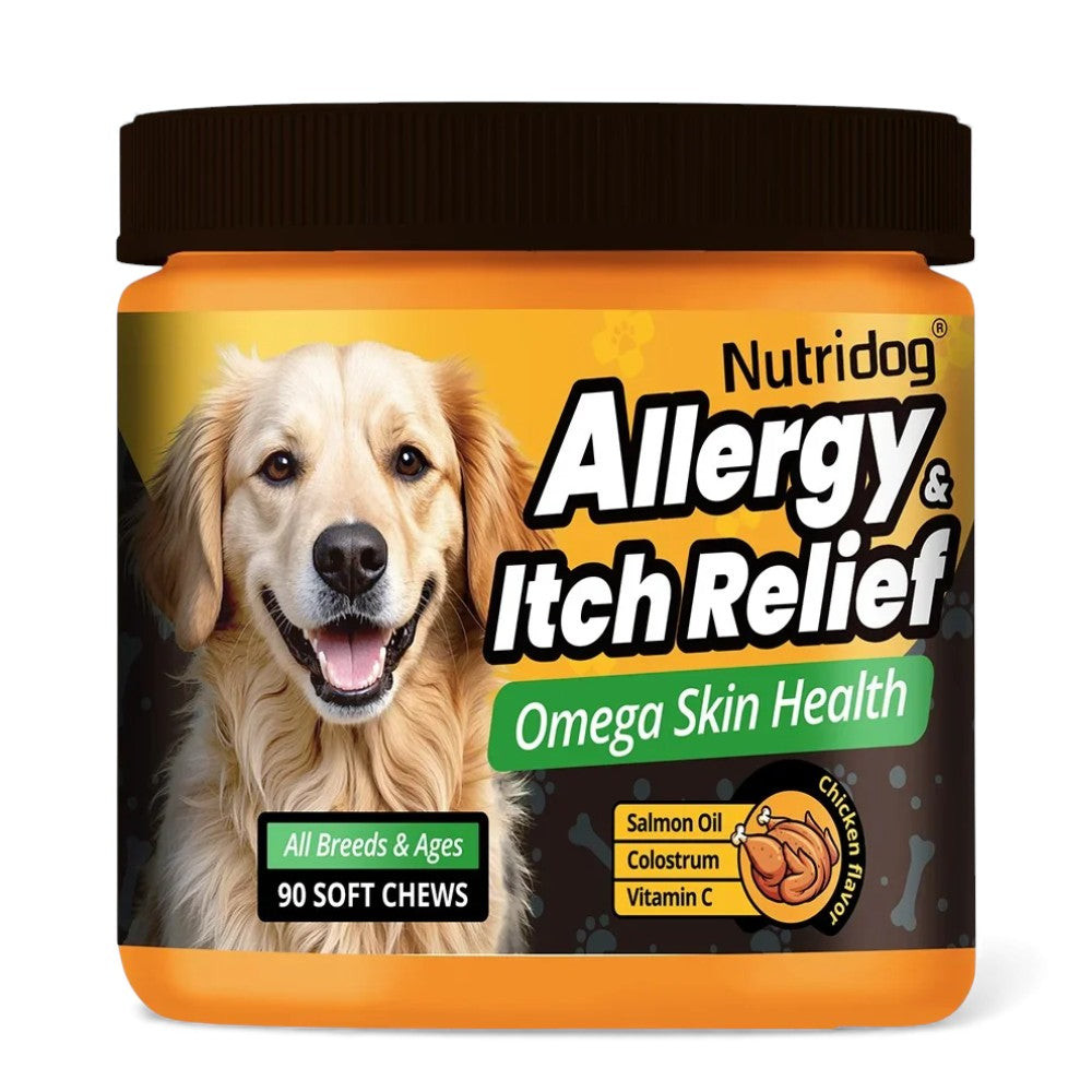 Dog Allergy Relief Chews – Itch, Skin & Immune Support