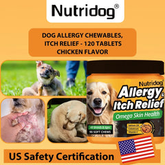 Dog Allergy Relief Chews – Itch, Skin & Immune Support