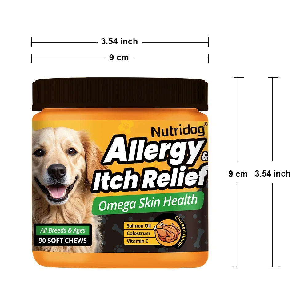 Dog Allergy Relief Chews – Itch, Skin & Immune Support