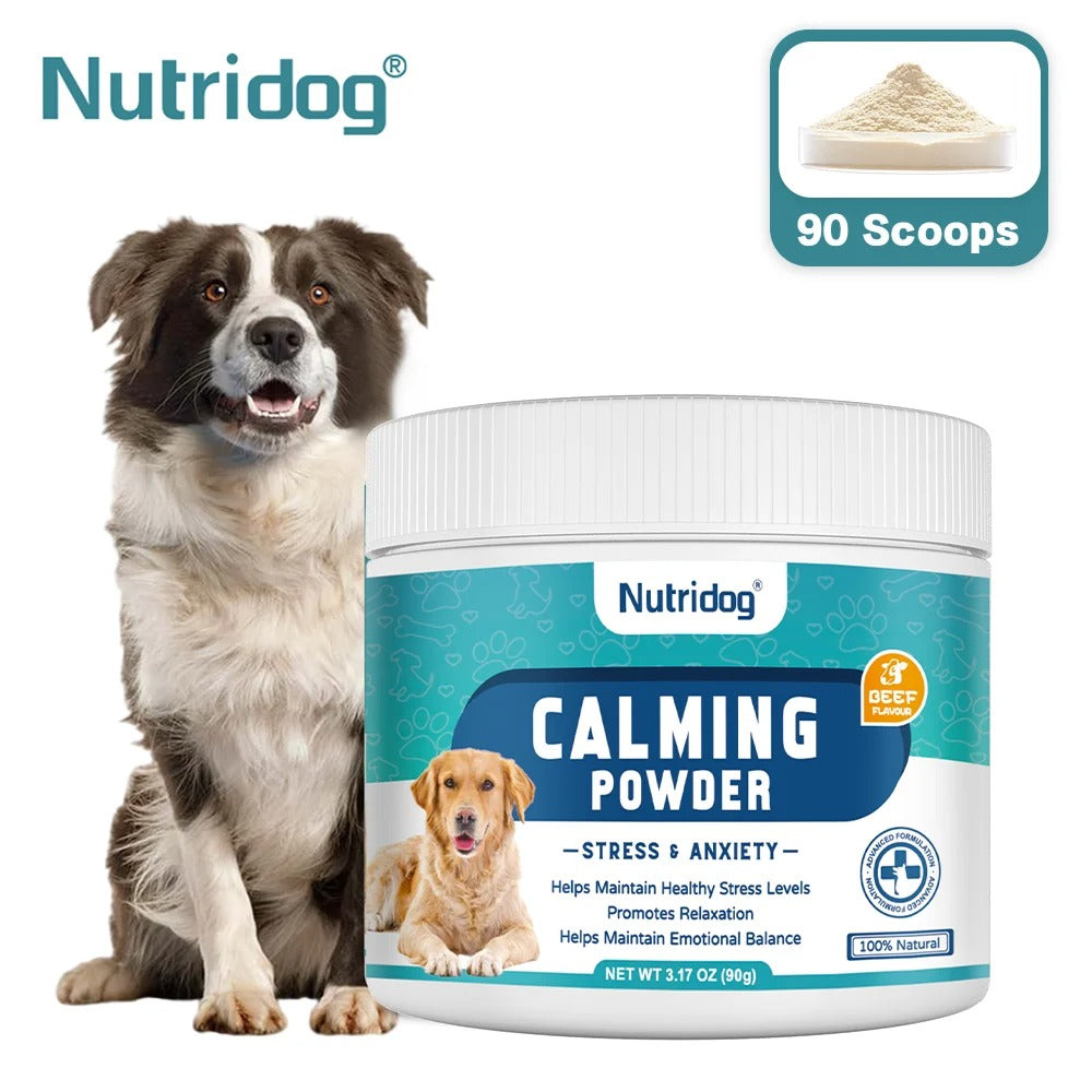 Dog Calming Powder – Anxiety, Stress & Sleep Support