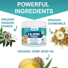 Dog Calming Powder – Anxiety, Stress & Sleep Support