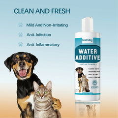 Dog & Cat Dental Water Additive – Fresh Breath & Plaque Control