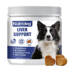 Dog Liver Support Chews – Detox & Milk Thistle Formula