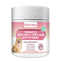 Dog Multivitamin Chews Probiotics, Joint & Immune Support