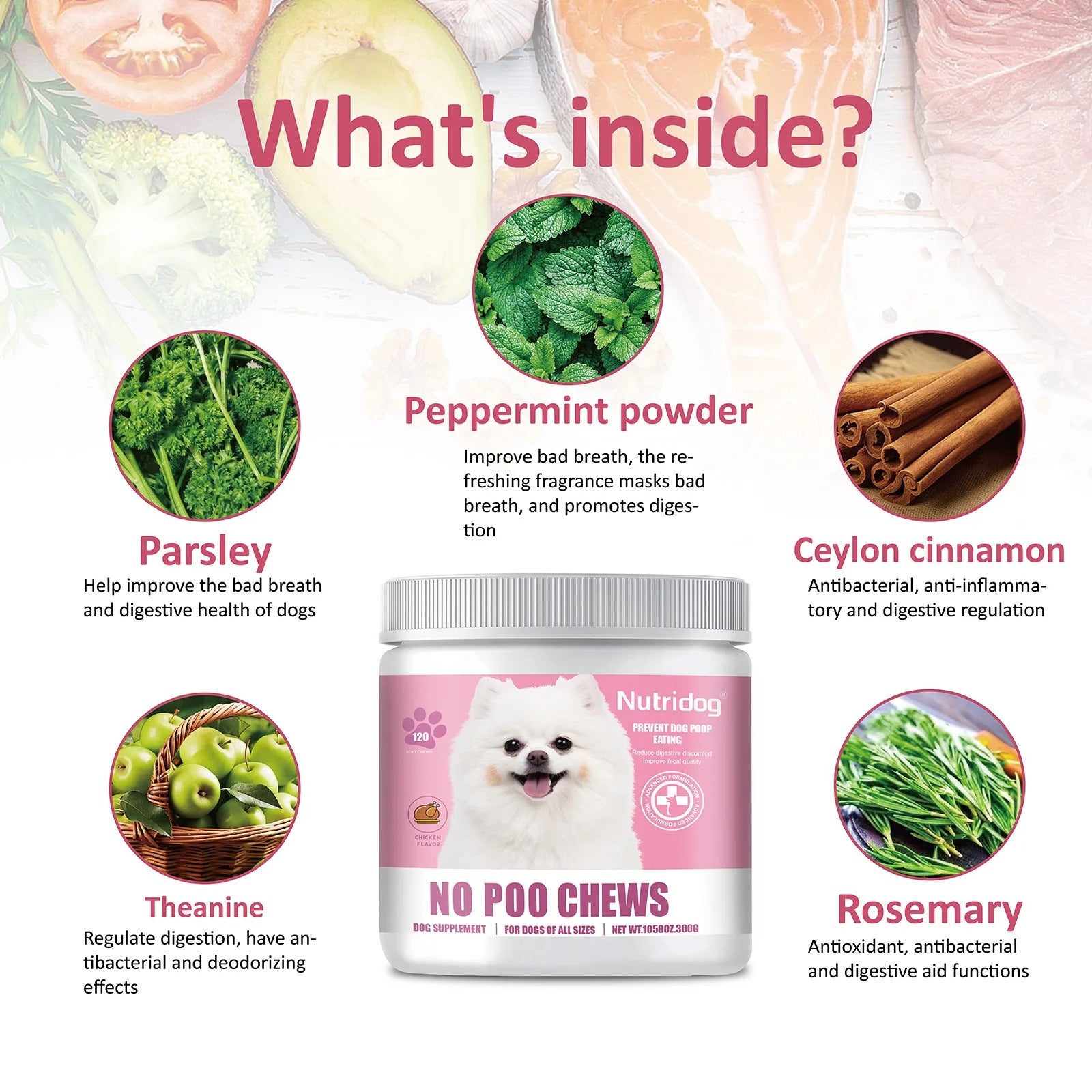 Dog No Poo Chews – Stop Poop Eating & Support Gut Health