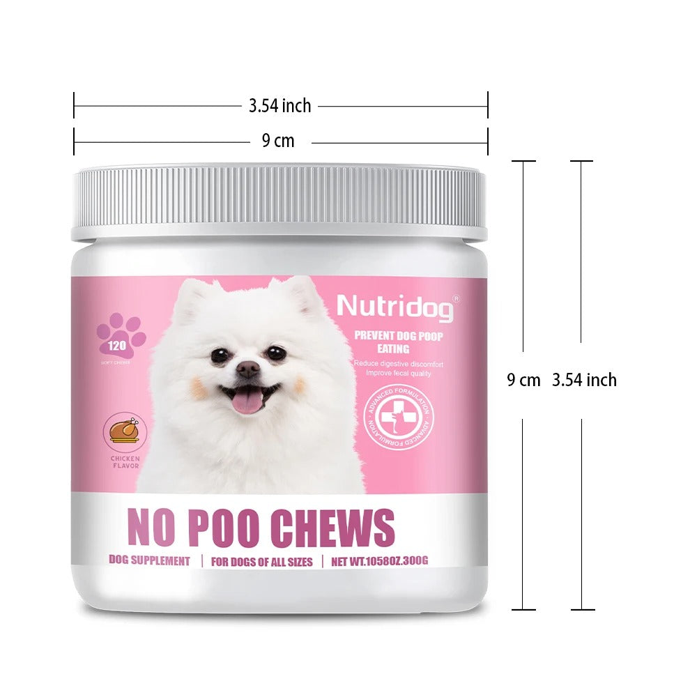 Dog No Poo Chews – Stop Poop Eating & Support Gut Health