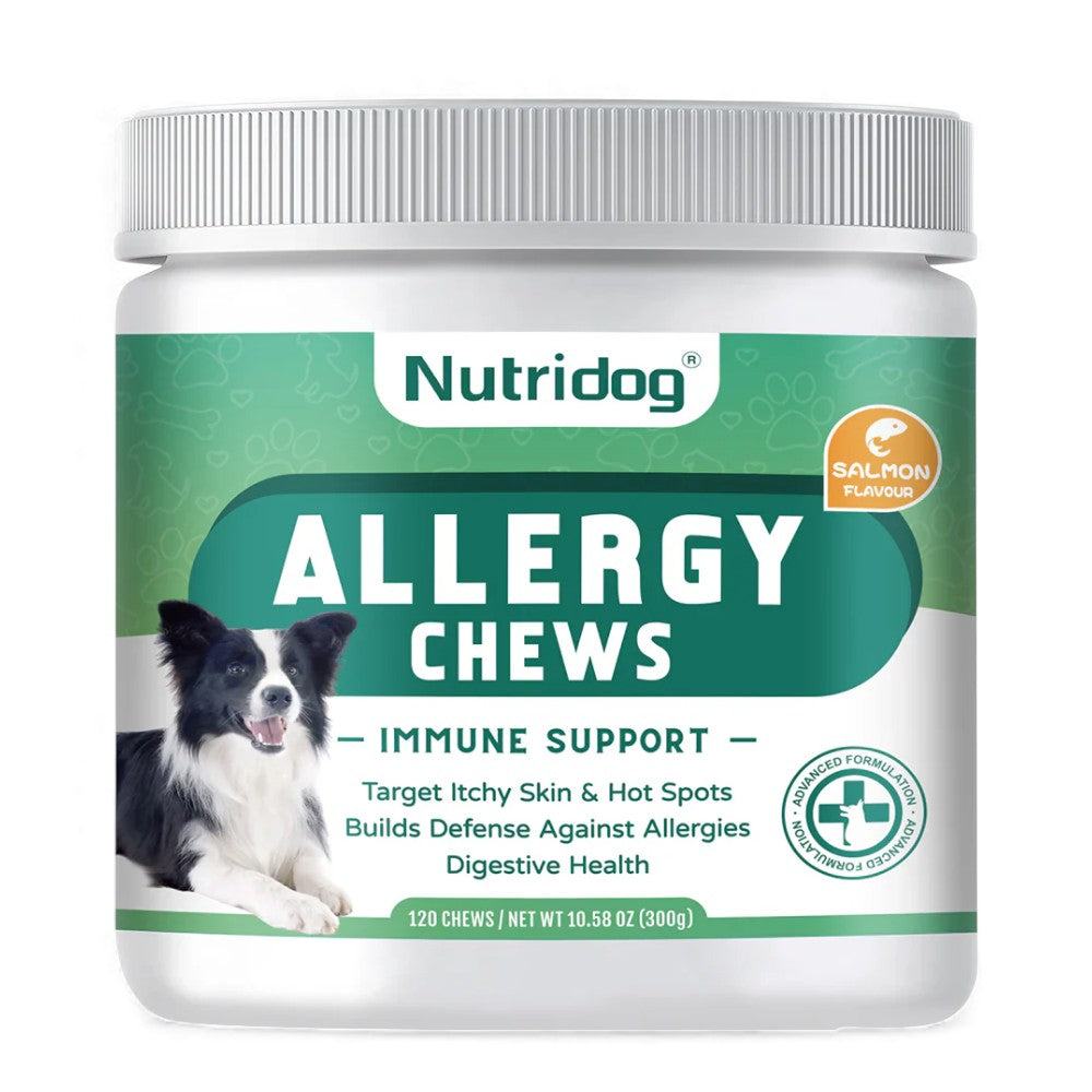 Dog Skin & Allergy Chews – Anti-Itch & Immune Support