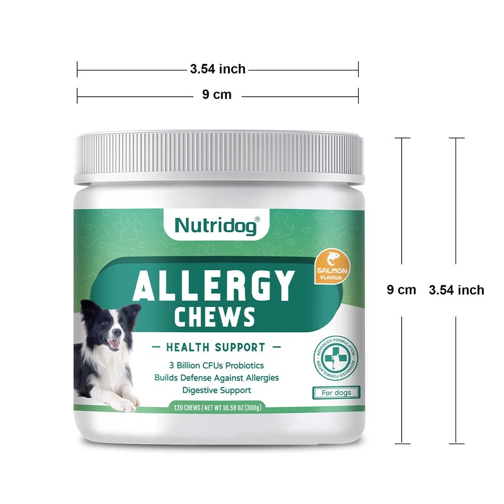 Dog Skin & Allergy Chews – Anti-Itch & Immune Support